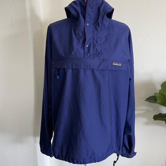 Vintage Patagonia Hooded Windbreaker Jacket Size Medium - Picture 3 of 16